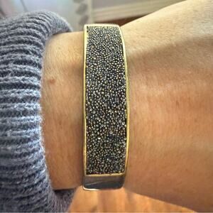 Touchstone Crystal Cuff Bracelet